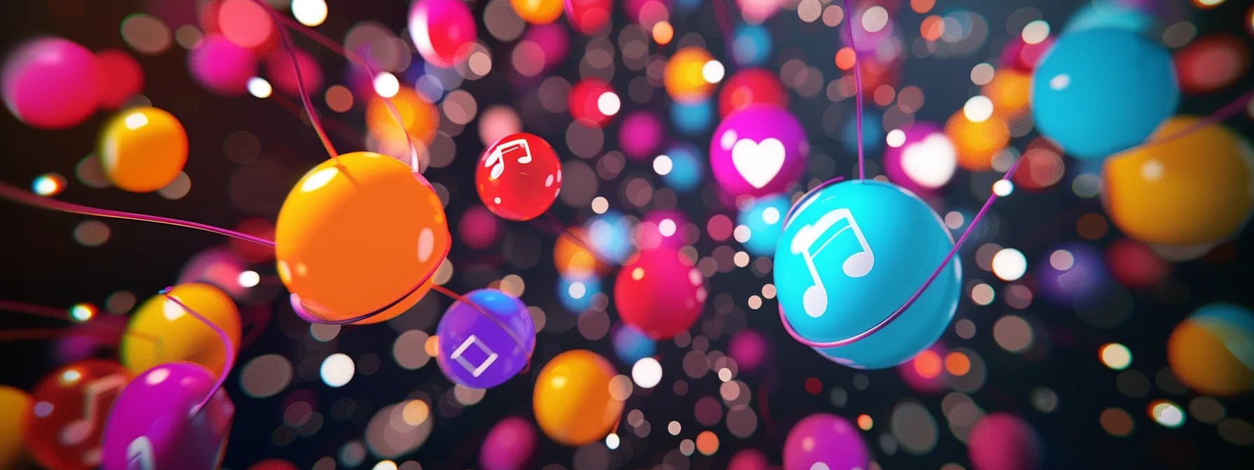 a network of interconnected social media icons, pulsating with vibrant colors and filled with dynamic engagement, showcasing the power of link building strategies.