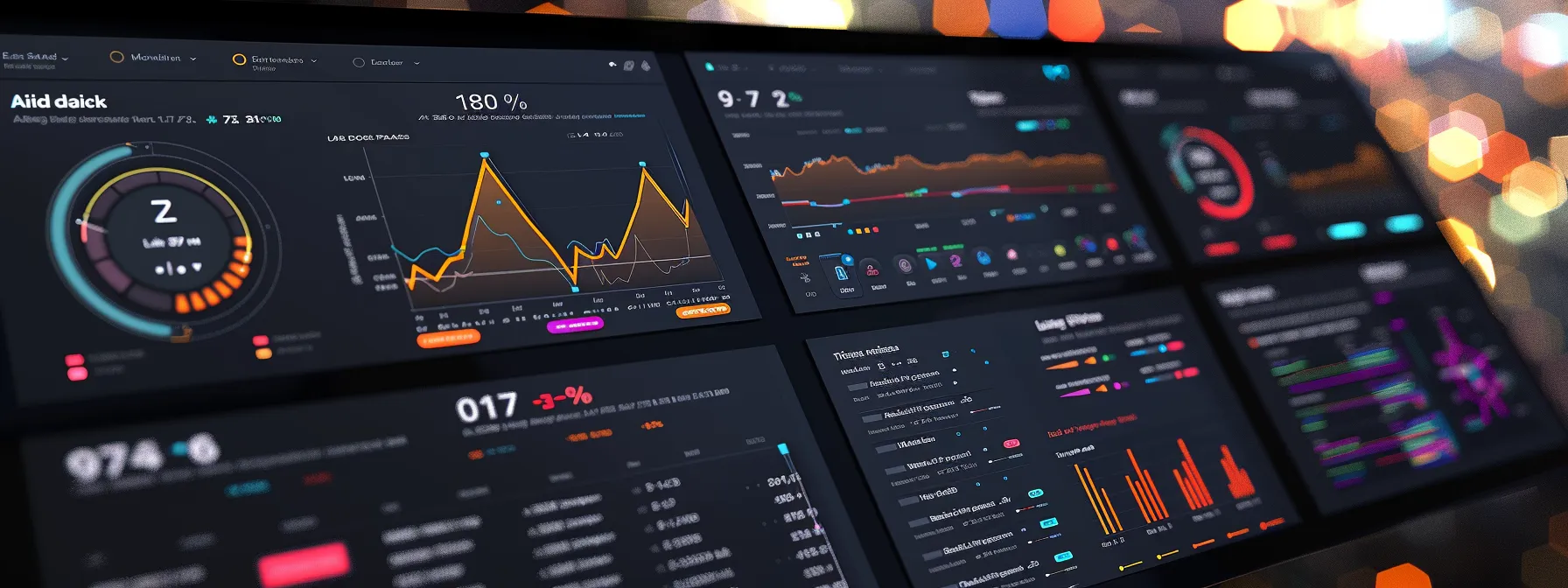 a captivating scene of a digital analytics dashboard displaying vibrant graphs and metrics, symbolizing the dynamic impact of local backlink strategies on business visibility and consumer engagement.