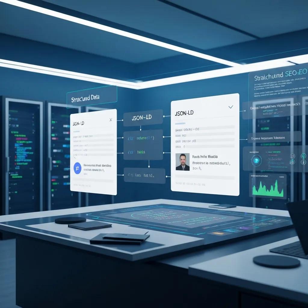 Digital representation of structured data for breaking news SEO